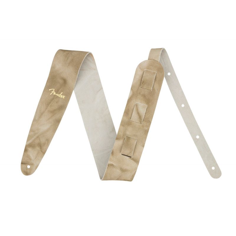 Гитарный ремень FENDER STRAP TIE DYE LEATHER NATURAL